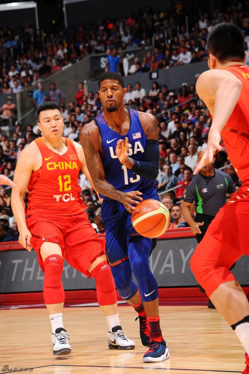 中国vs美国男篮2019