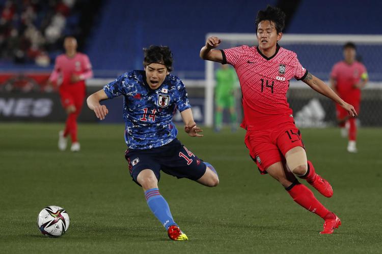 足球韩国vs日本谁更强的相关图片